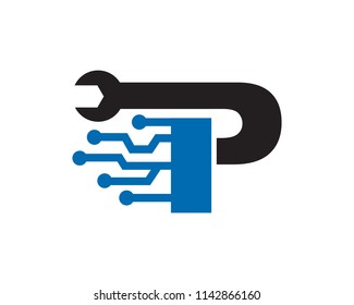 Letter P Template Design Vector, Emblem, Concept Design, Creative Symbol, Icon