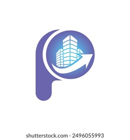 
Letter P vector logo template, Colorful Letter P logo, Real Estate, Building and Construction Logo Design Template Vector Icon

