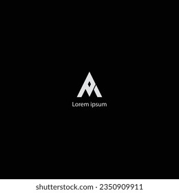 Buchstaben-PA-Logo-Designs, Vektorgrafik