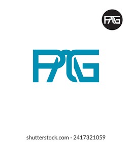Letter PAG Monogram Logo Design