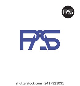 Letter PAS Monogram Logo Design