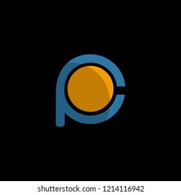 Letter PC Point Center Creative Abstract Business Logo