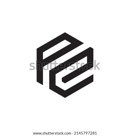 Letter PE Logo Design , Minimal PE Monogram in Editable Vector Format