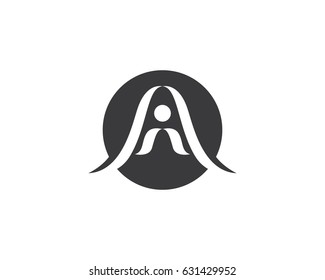 A Letter People head logo