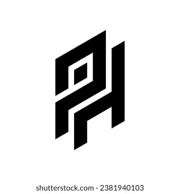 Letter PH Creative Monogram Logo