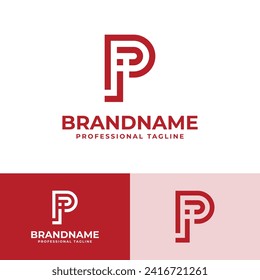 Letter PJ Modern Logo, suitable for business with PJ or JP initials