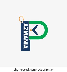 Letter PK vector logo design. Initial concept Logo Sign Symbol Icon.