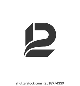 letter pl lp logo design vector