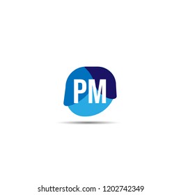 Letter PM Logo Template