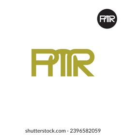 Letter PMR Monogram Logo Design