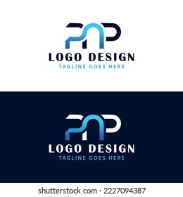 Letter PNP Logo Design With Vector Format