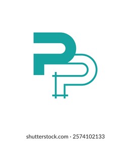 Letter PP Architect Logo Concept