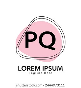 letter PQ logo. PQ. PQ logo design vector illustration for creative company, business, industry
