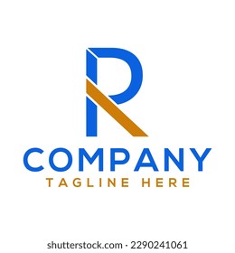 Letter PR logo design vector