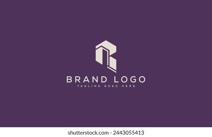 letter PR logo design vector template design for brand