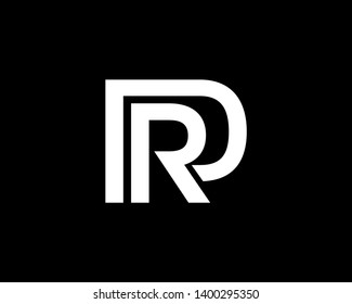 Letter PR or RP Logo Template, Icon, Symbol