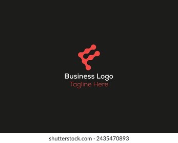 diseño de logotipo creativo profesional de letras