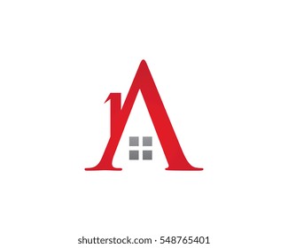 A Letter Property Logo Template