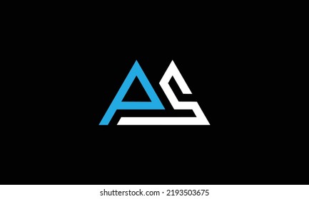 Diseño abstracto de plantillas de logotipo vectorial PS o RS de letras 