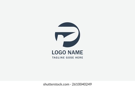 letter pv initial logo design
