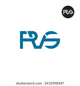 Letter PV5 PVS Monogram Logo Design