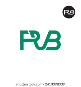 Diseño de logotipo de monograma PVB