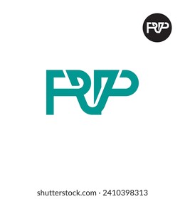 Letter PVP Monogram Logo Design