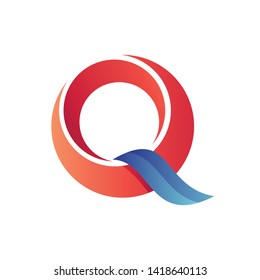 Letter Q Abstract Logo Vector