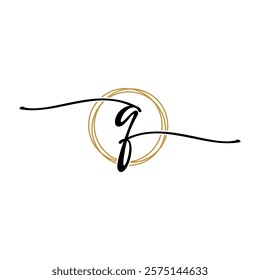 Letter Q Beauty Initial Logo Template