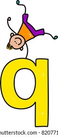 letter q boy