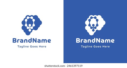Letter Q Brain Logo, for business related to the brain with Q initial