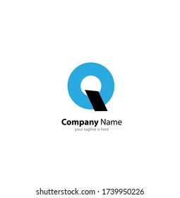 letter q business logo concept on white background