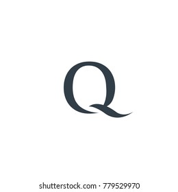 Letter Q business Logo icon template vector.
