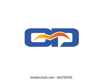 Letter Q and D logo
