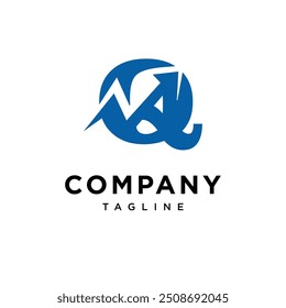 Letter Q Finance Logo icon vector
