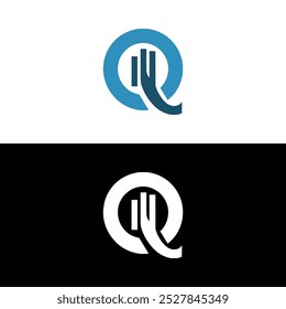 letter Q financial company business logo vector illustration template design