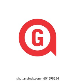 letter q with letter g inside logo