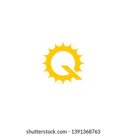 letter Q icon logo design concept