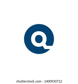 letter Q icon logo design concept