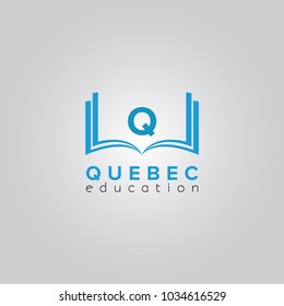 Letter Q initial Business Education Logo