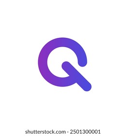 Letter Q Initial Logo Design. Q Icon Vector