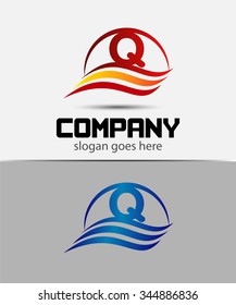 Letter Q logo
