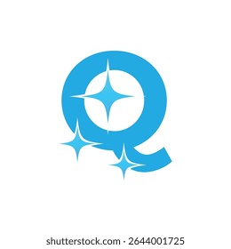 Letter Q logo, Q logo, AI logo set, modern and minimal design, tech-inspired, colorful icons and symbols, suitable for artificial intelligence, innovation, branding, startups, and digital identity.