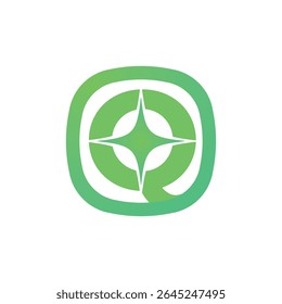 Letter Q logo, Q logo, AI logo set, modern and minimal design, tech-inspired, colorful icons and symbols, suitable for artificial intelligence, innovation, branding, startups, and digital identity.