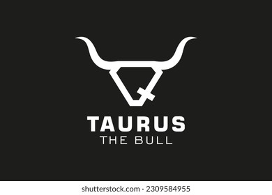 Letter Q logo, Bull logo,head bull logo, monogram Logo Design Template