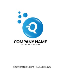 letter Q logo concept