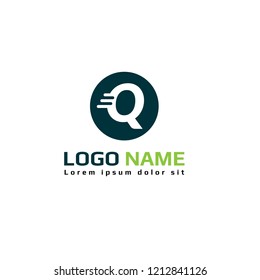 letter Q logo concept