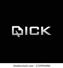 Buchstabe Q Logo-Design, Schriftvektor-Logo