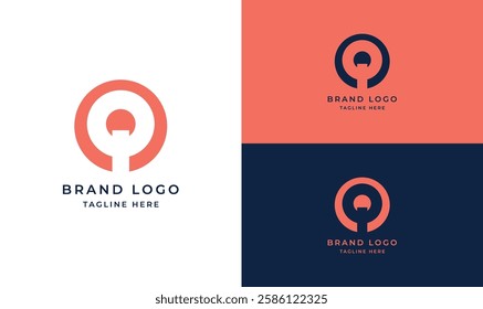 Letter Q Logo Design - Modern Q Branding with Circle Logo for Business and Industry Identity