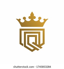 letter Q logo design, queen logo